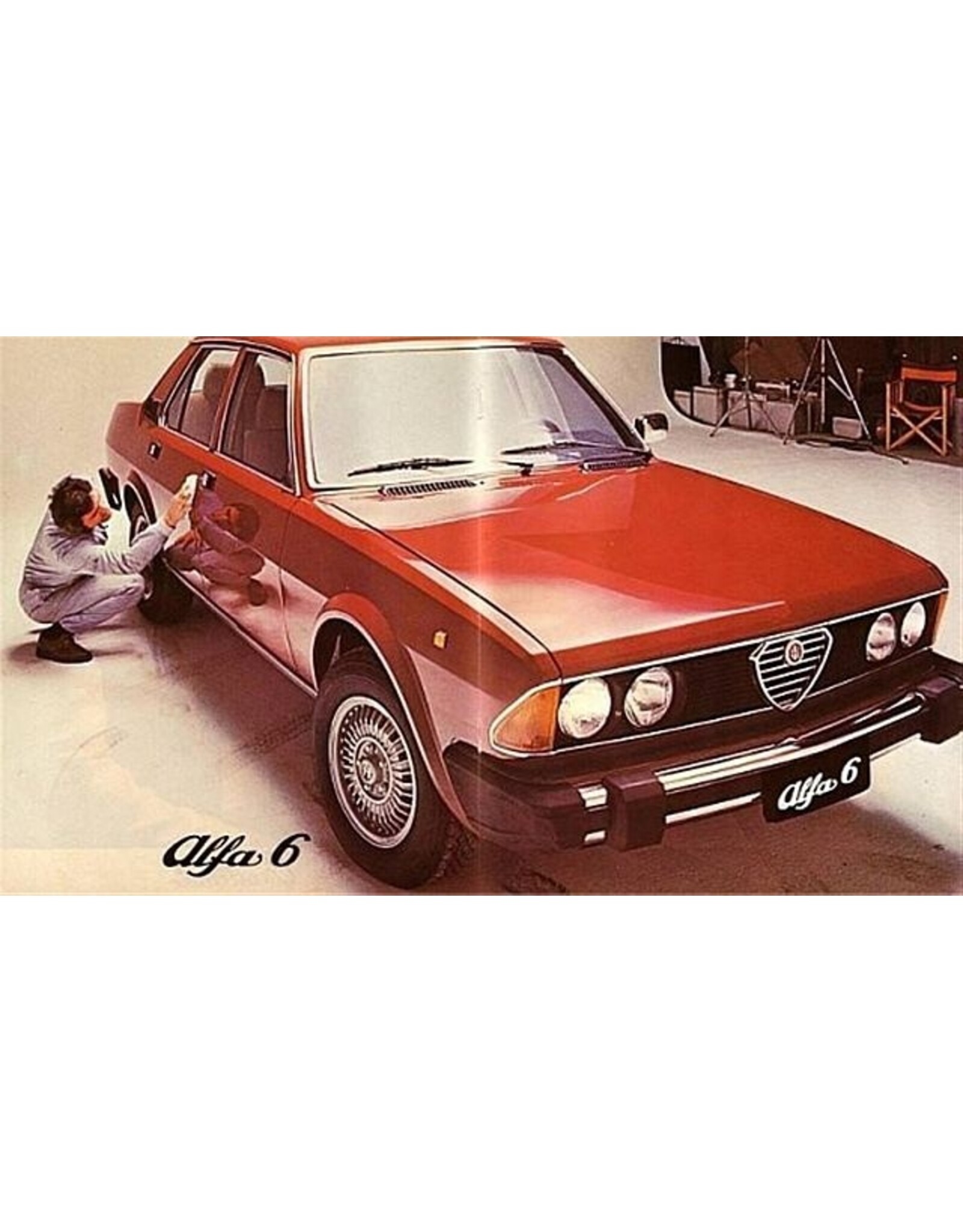 Alfa Romeo Alfa Romeo Alfa 6 2.5(T119)red(1979-83)