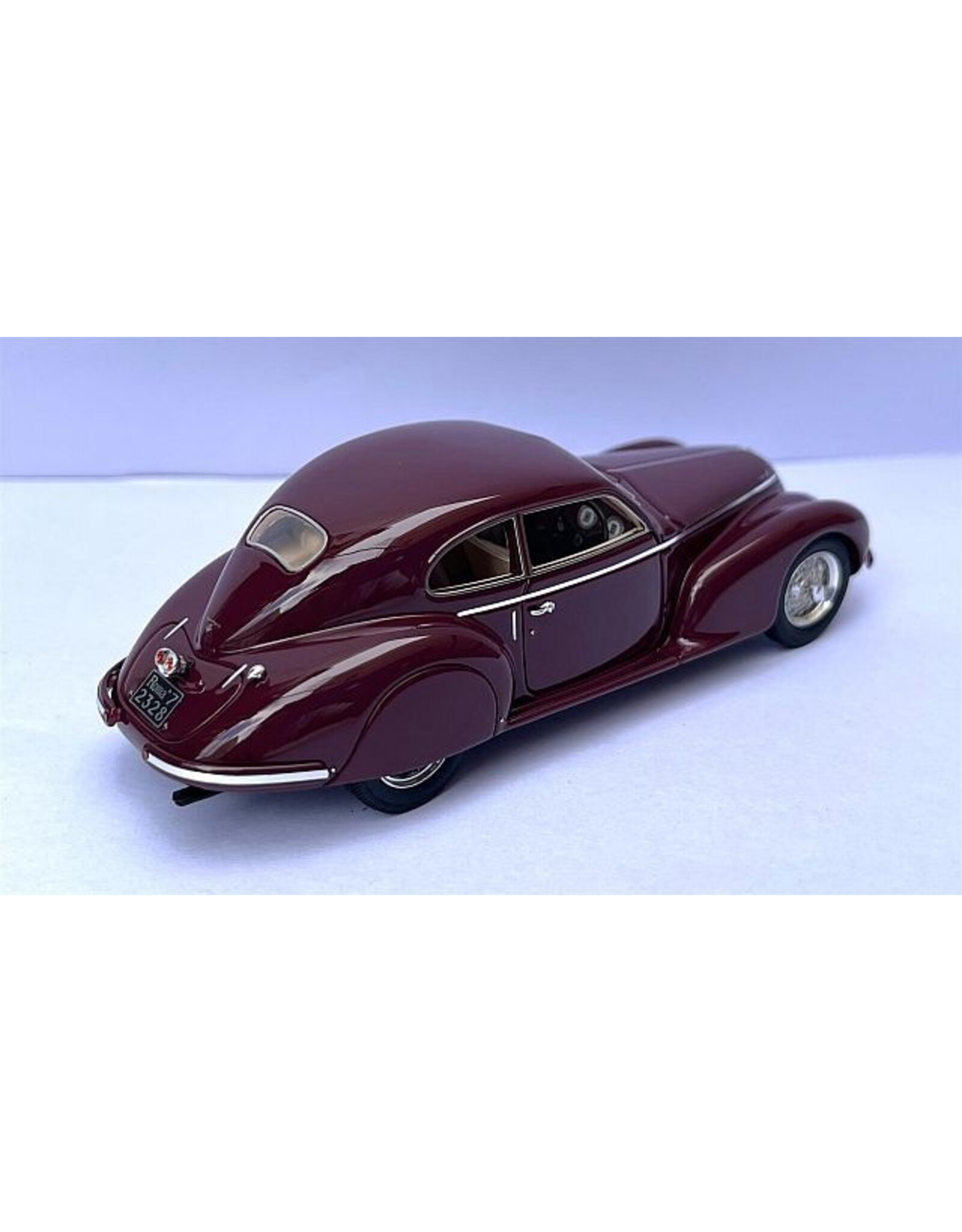 Alfa Romeo by Touring Alfa Romeo 6C 2500S Berlinetta Touring(1939)maroon(Mussolini misteres car)