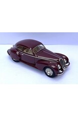 Alfa Romeo by Touring Alfa Romeo 6C 2500S Berlinetta Touring(1939)maroon(Mussolini misteres car)
