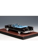 Imperial(Chrysler) Imperial Crown(1957)Convertible(open roof)single headlight)black