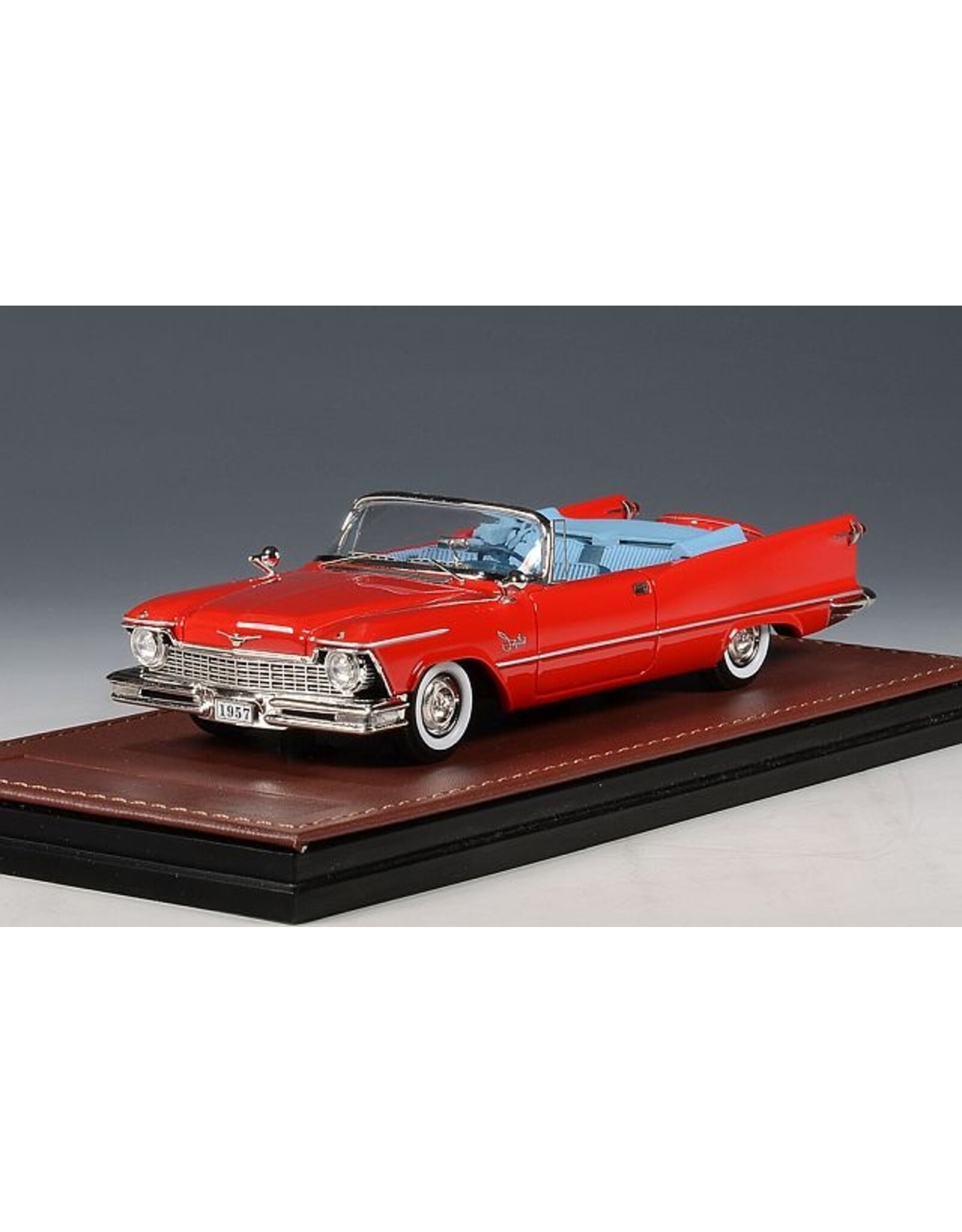 Imperial(Chrysler) Imperial Crown convertible(1959)open top(red)