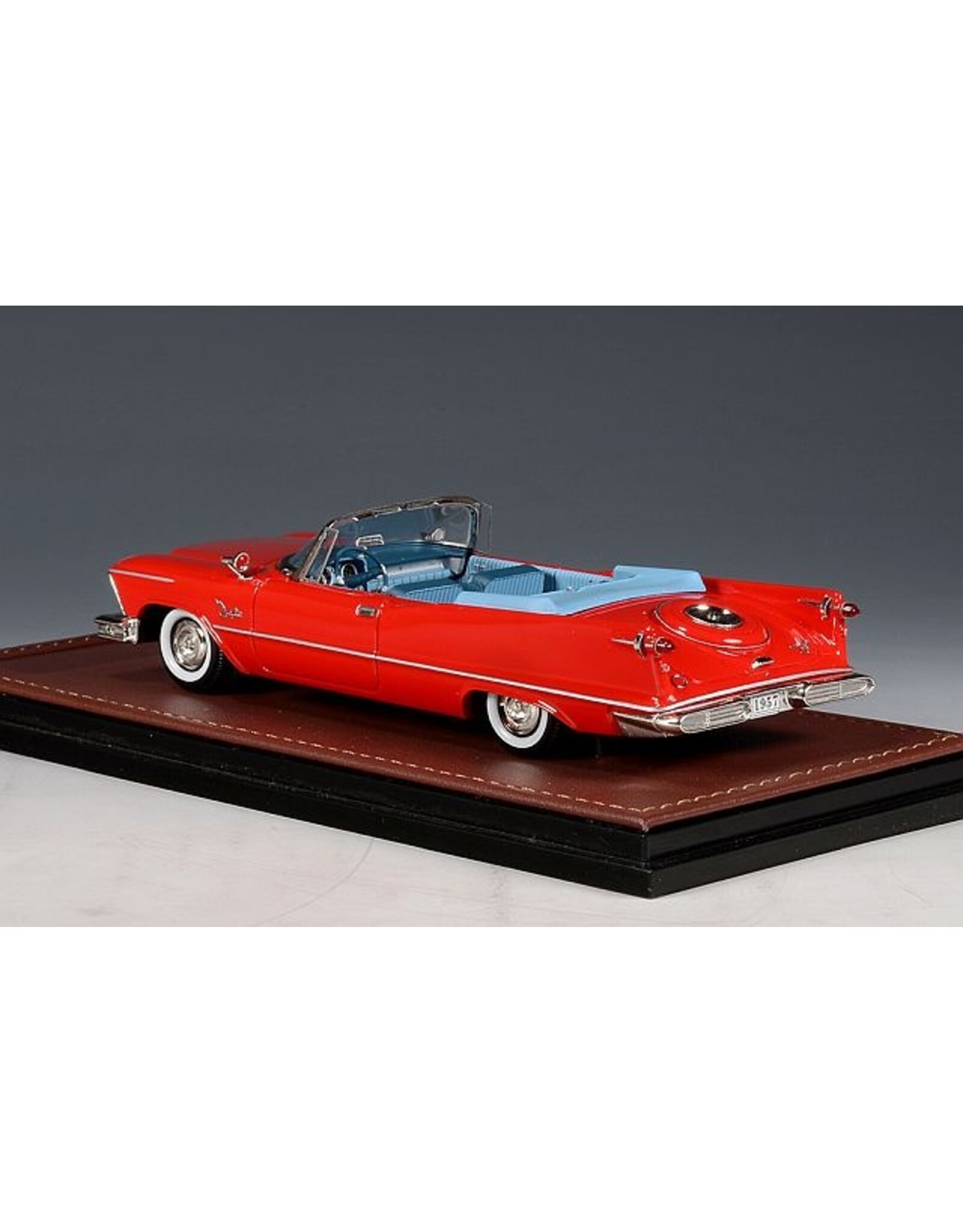 Imperial(Chrysler) Imperial Crown convertible(1959)open top(red)