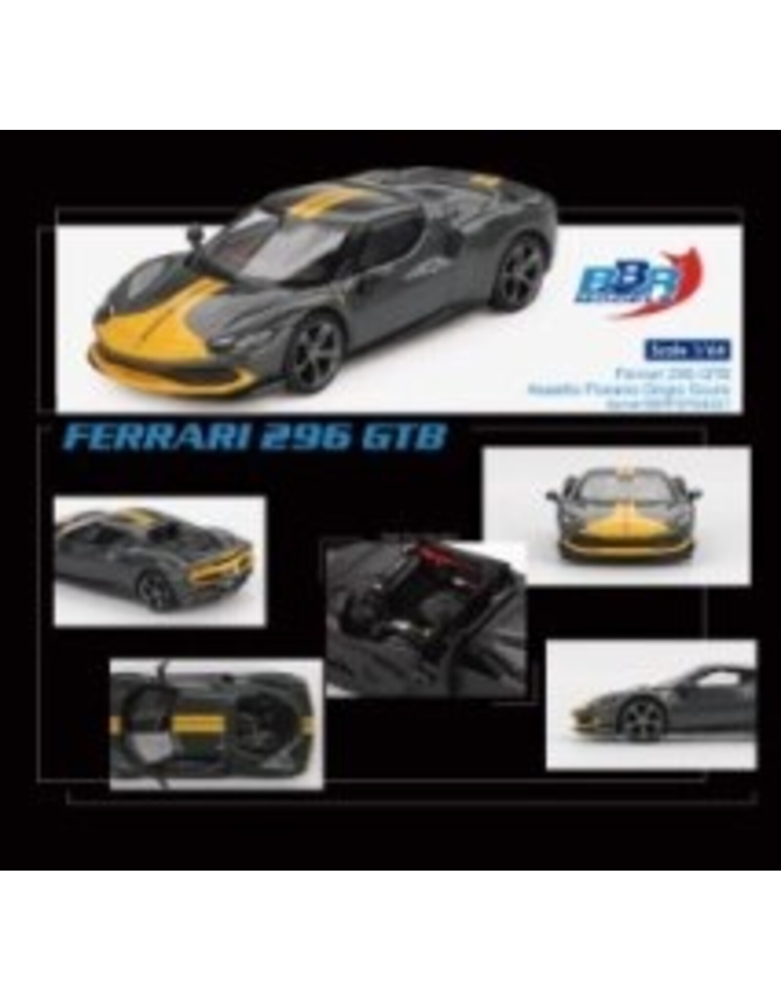 Ferrari Ferrari 296 GTB Asseto Fiorino (grigio scuro)2024