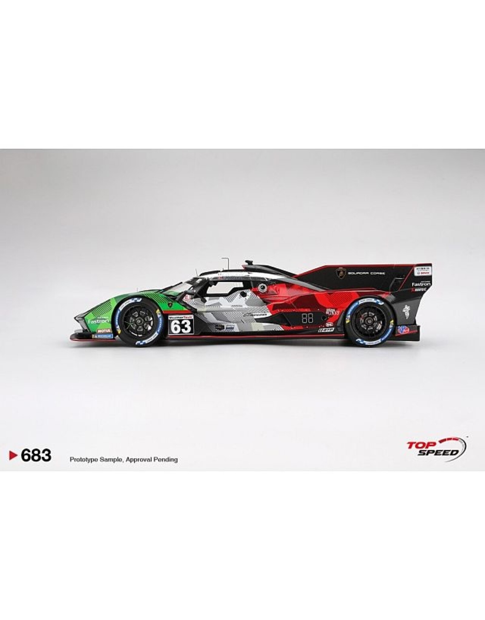 Lamborghini Lamborghini SC63 #63 Automobili Lamborghini Squadra Corse(2025 IMSA Daytona 24hrs)