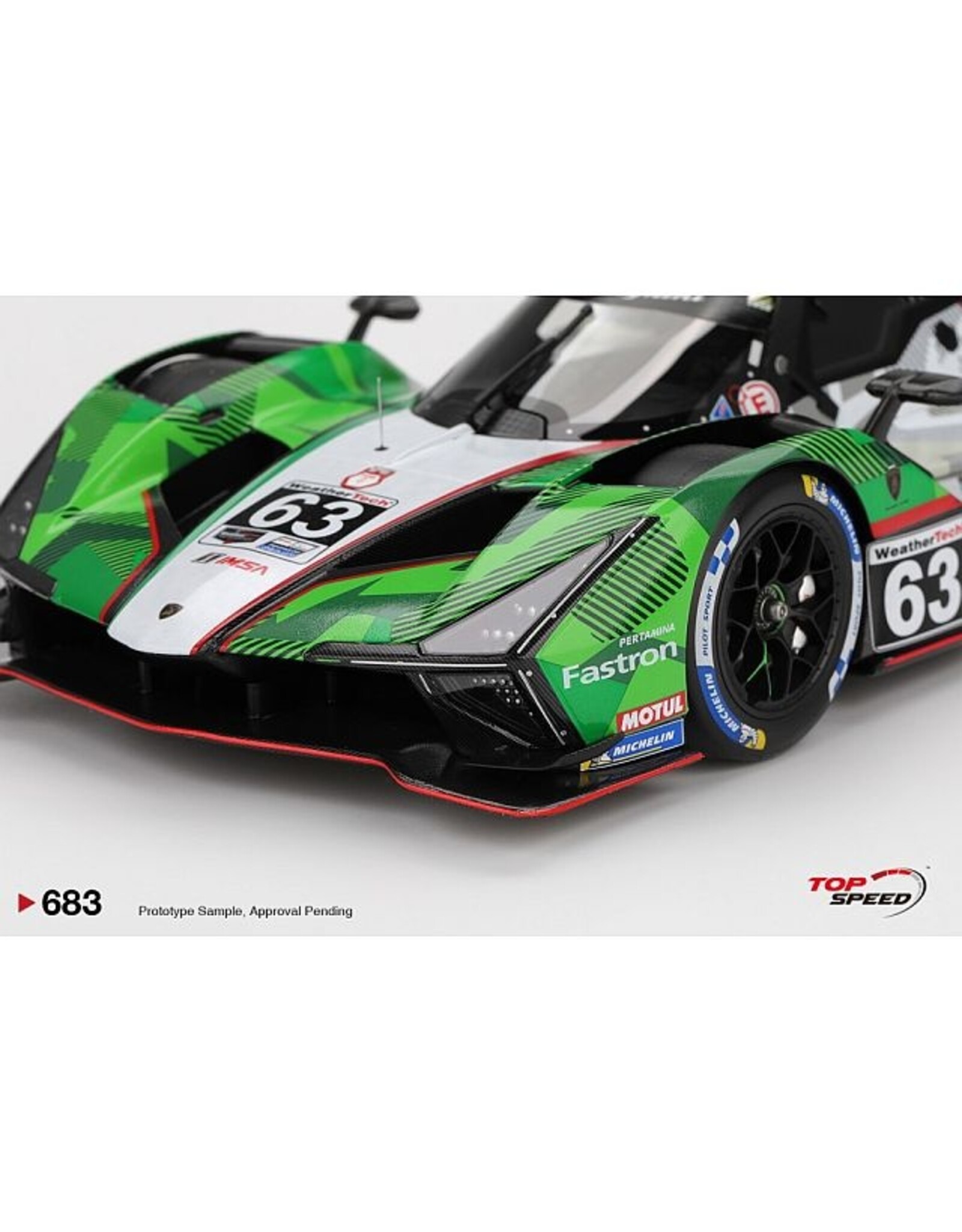 Lamborghini Lamborghini SC63 #63 Automobili Lamborghini Squadra Corse(2025 IMSA Daytona 24hrs)