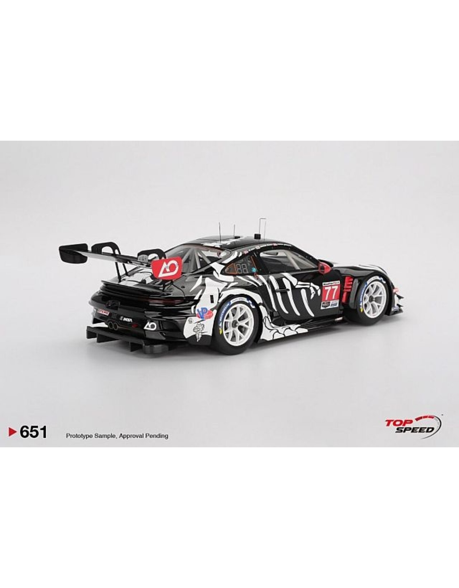 Porsche Porsche 911(992)GT3 R #77 GTD Pro AO Racing(Petit Le Mans)2025