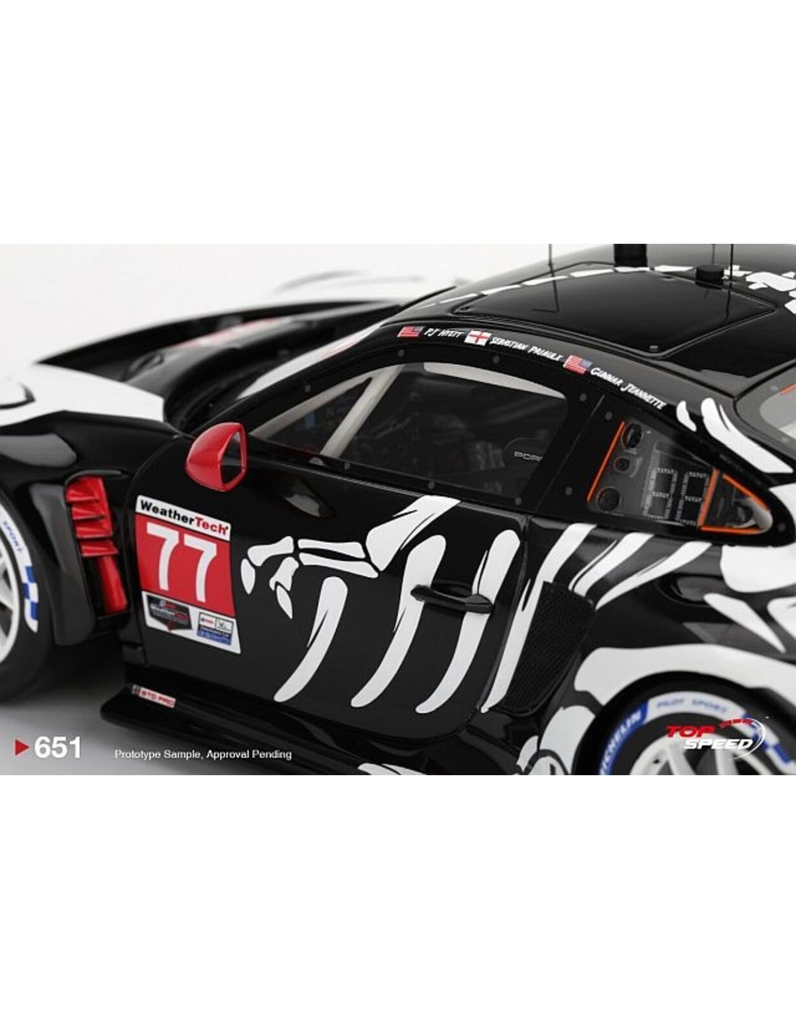 Porsche Porsche 911(992)GT3 R #77 GTD Pro AO Racing(Petit Le Mans)2025