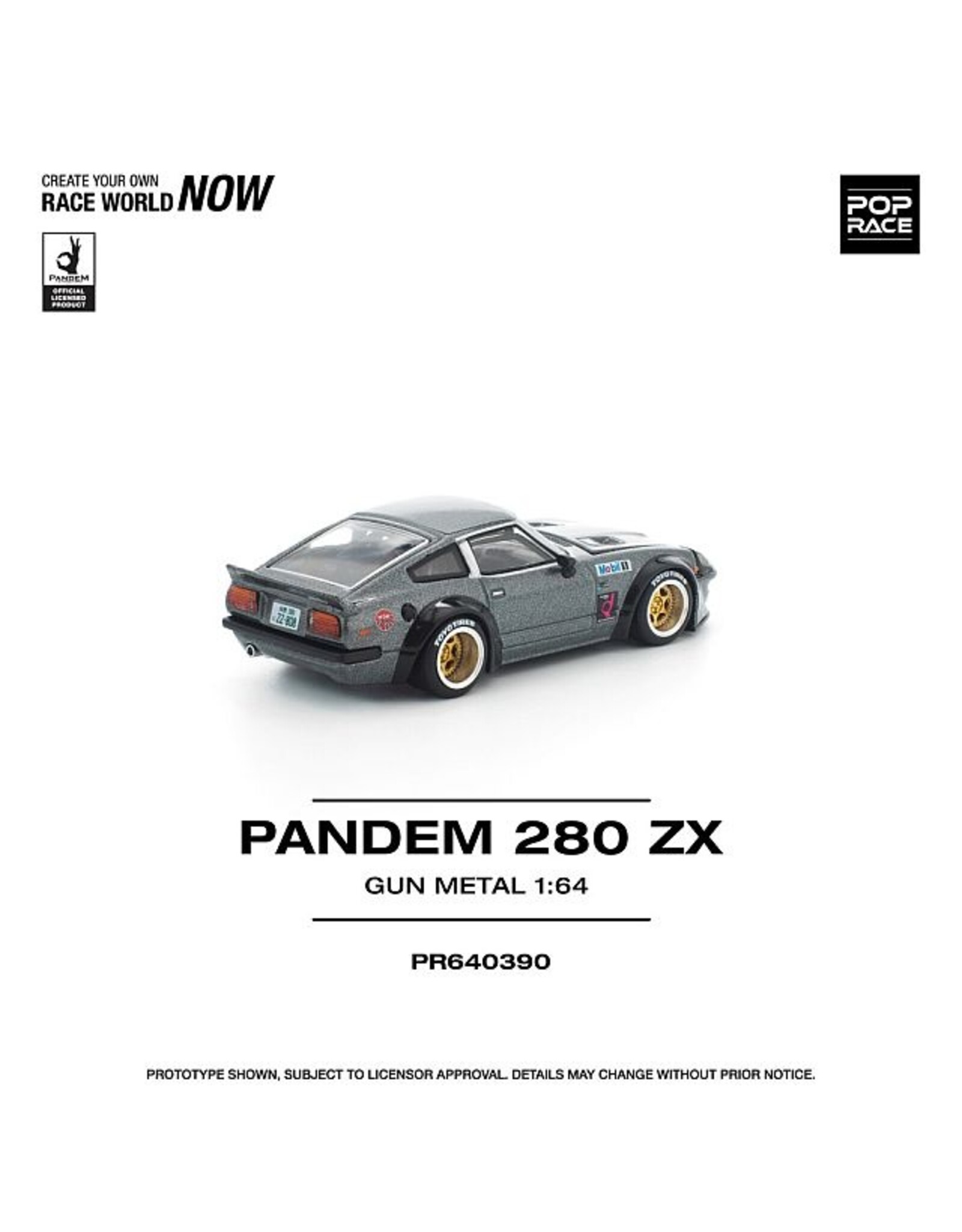 Nissan by Pandem Pandem 280 ZX(gun metal)