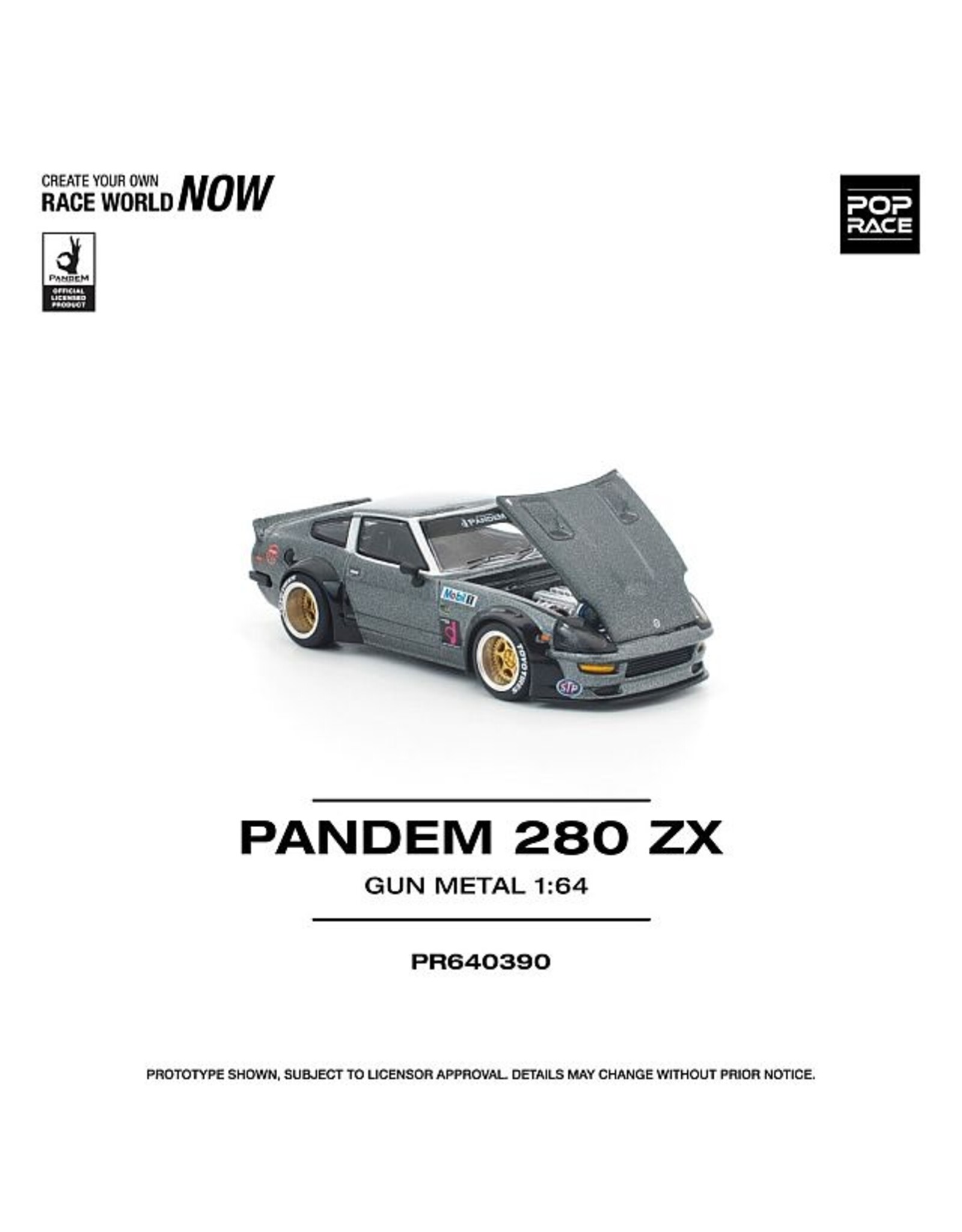 Nissan by Pandem Pandem 280 ZX(gun metal)