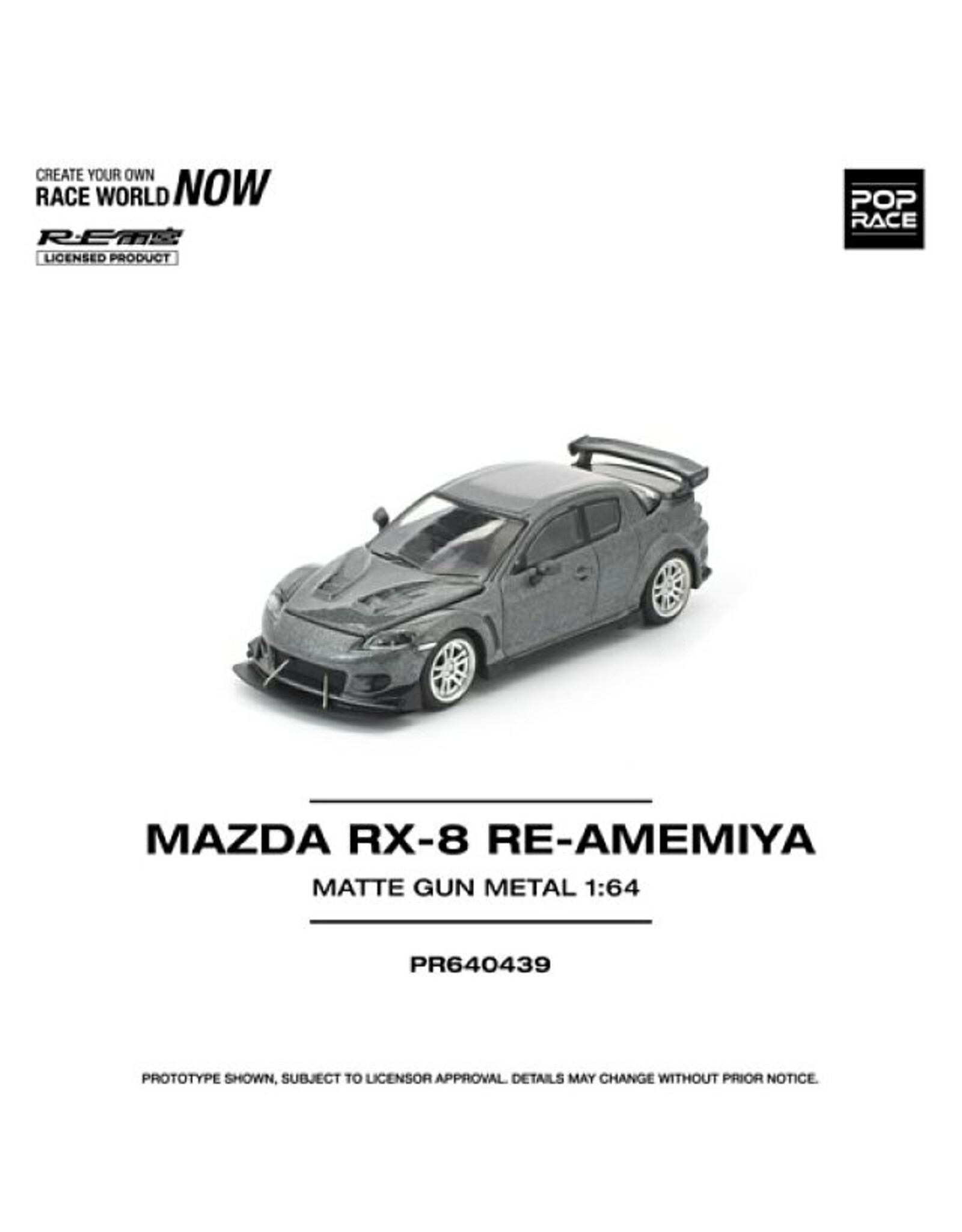 Mazda Motor corporation Mazda RX-8 Re-Amemiya(matt gun metal)