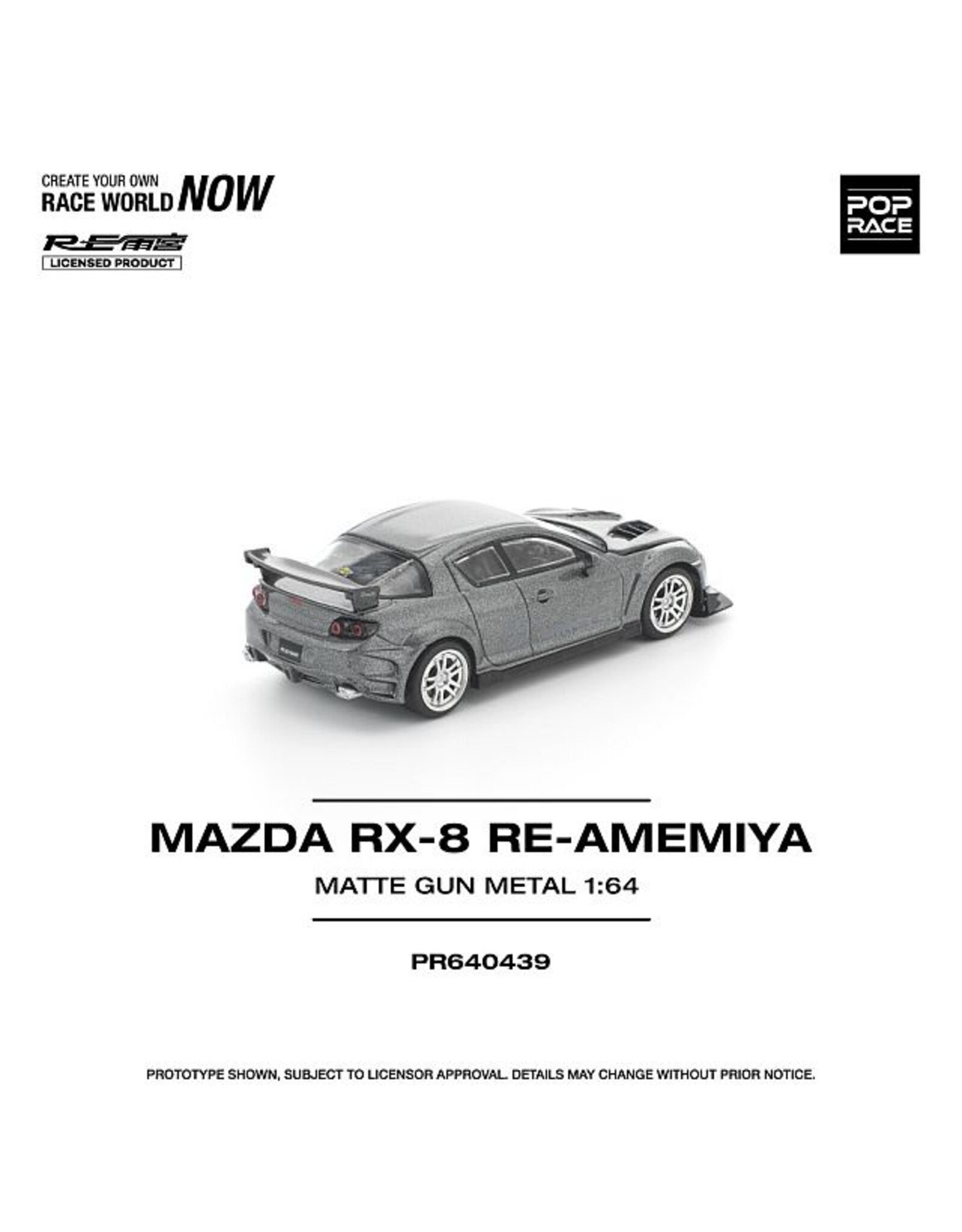 Mazda Motor corporation Mazda RX-8 Re-Amemiya(matt gun metal)