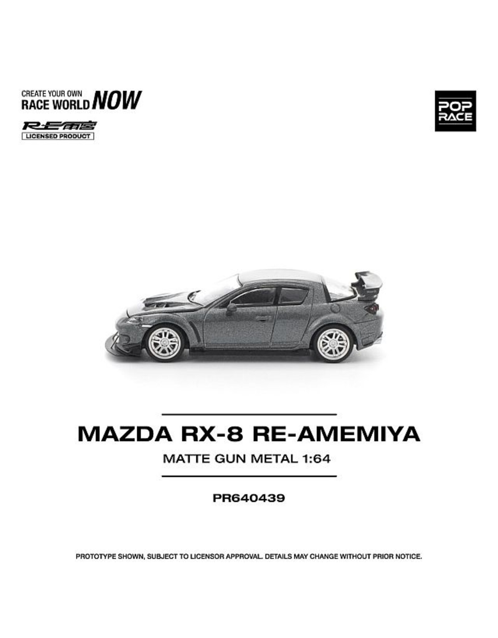 Mazda Motor corporation Mazda RX-8 Re-Amemiya(matt gun metal)