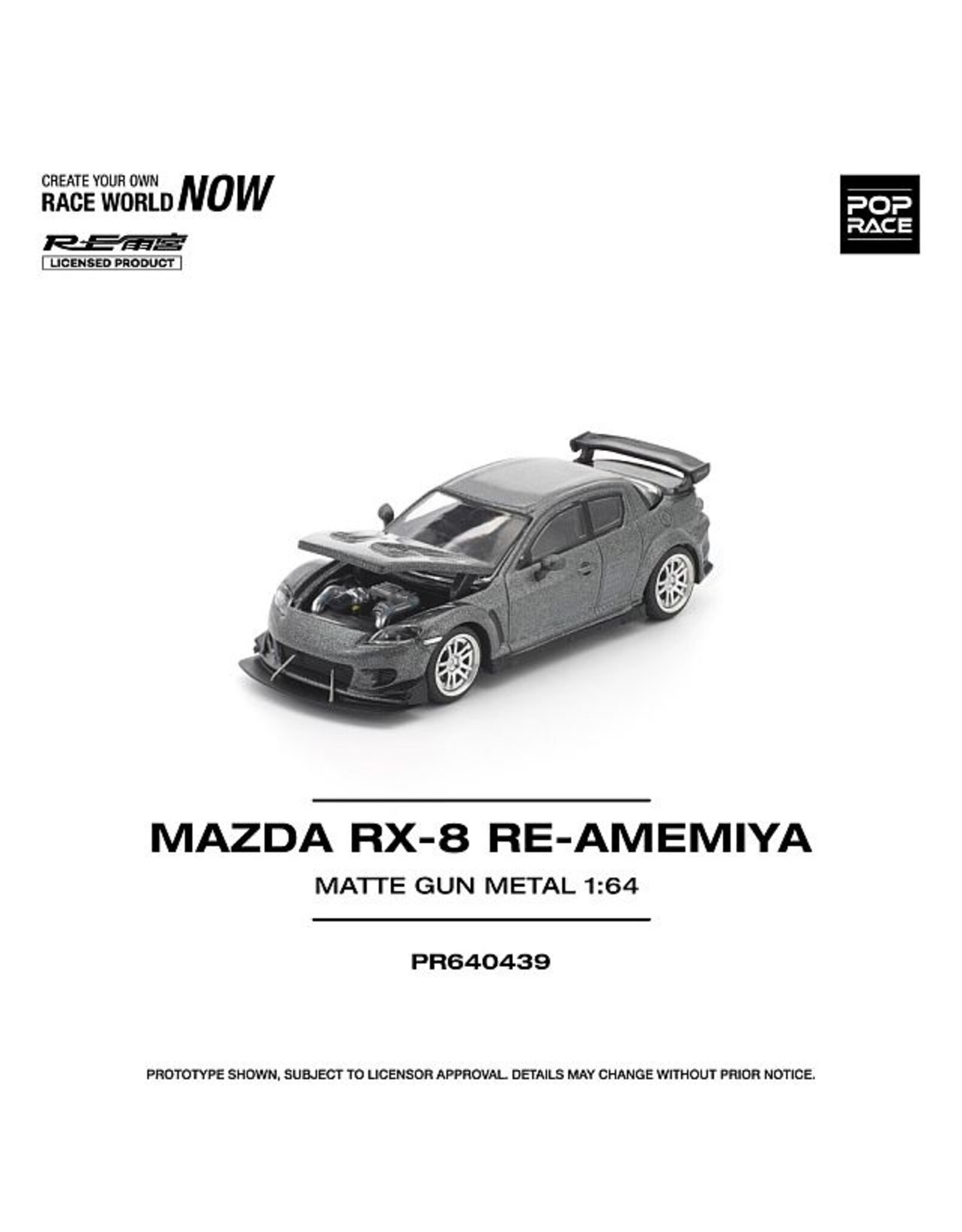 Mazda Motor corporation Mazda RX-8 Re-Amemiya(matt gun metal)