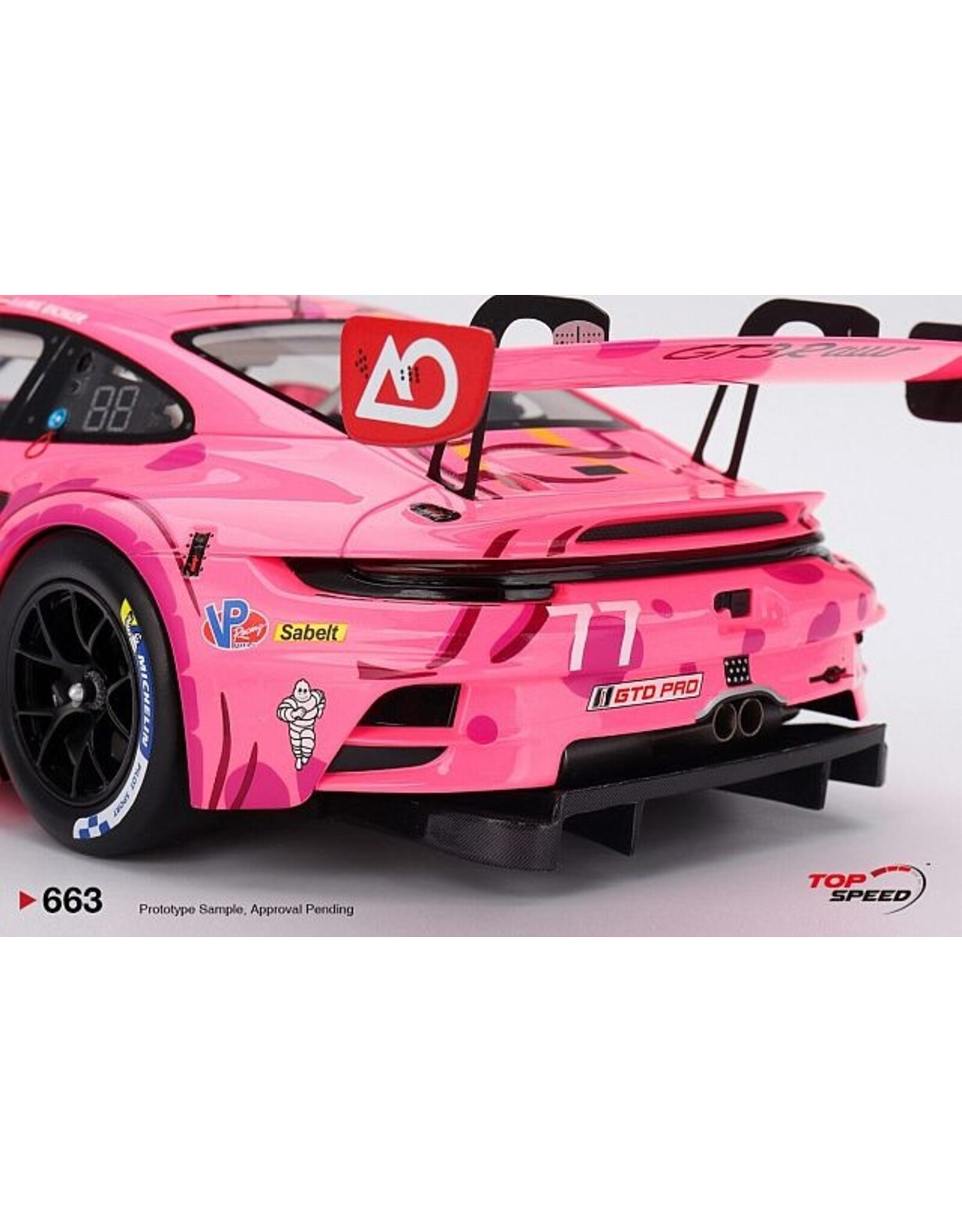 Porsche Porsche 911(992)GT3 R #77 AO Racing(Detroit GP )2025