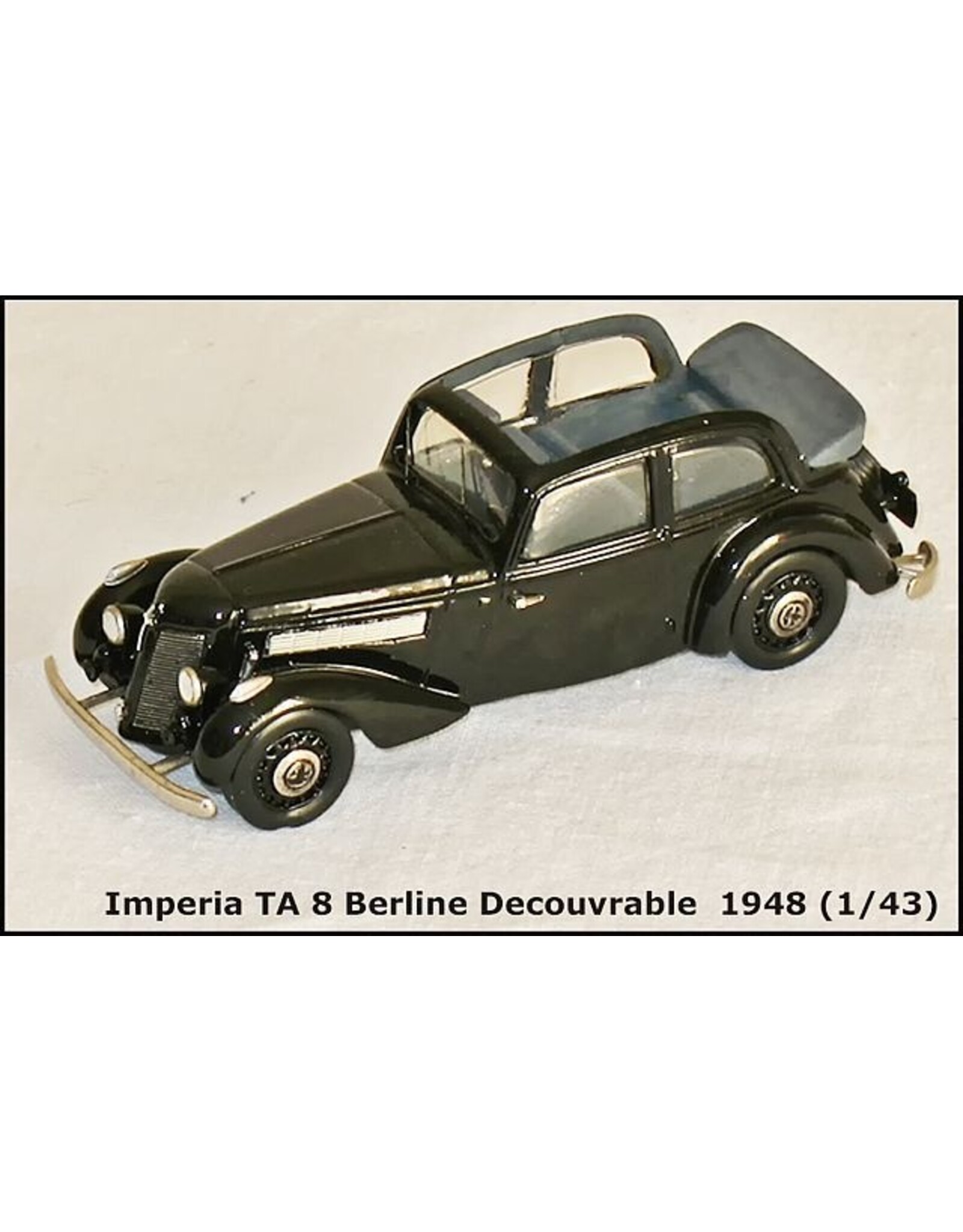 Impéria Automobiles Imperia TA8 Berline Decouvravble(1948)