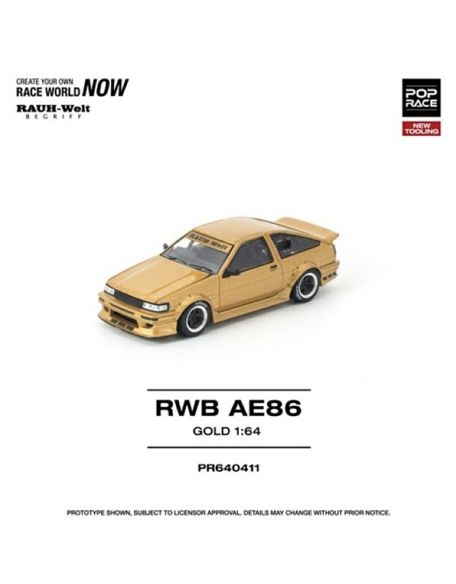 Toyota RWB AE86(gold)