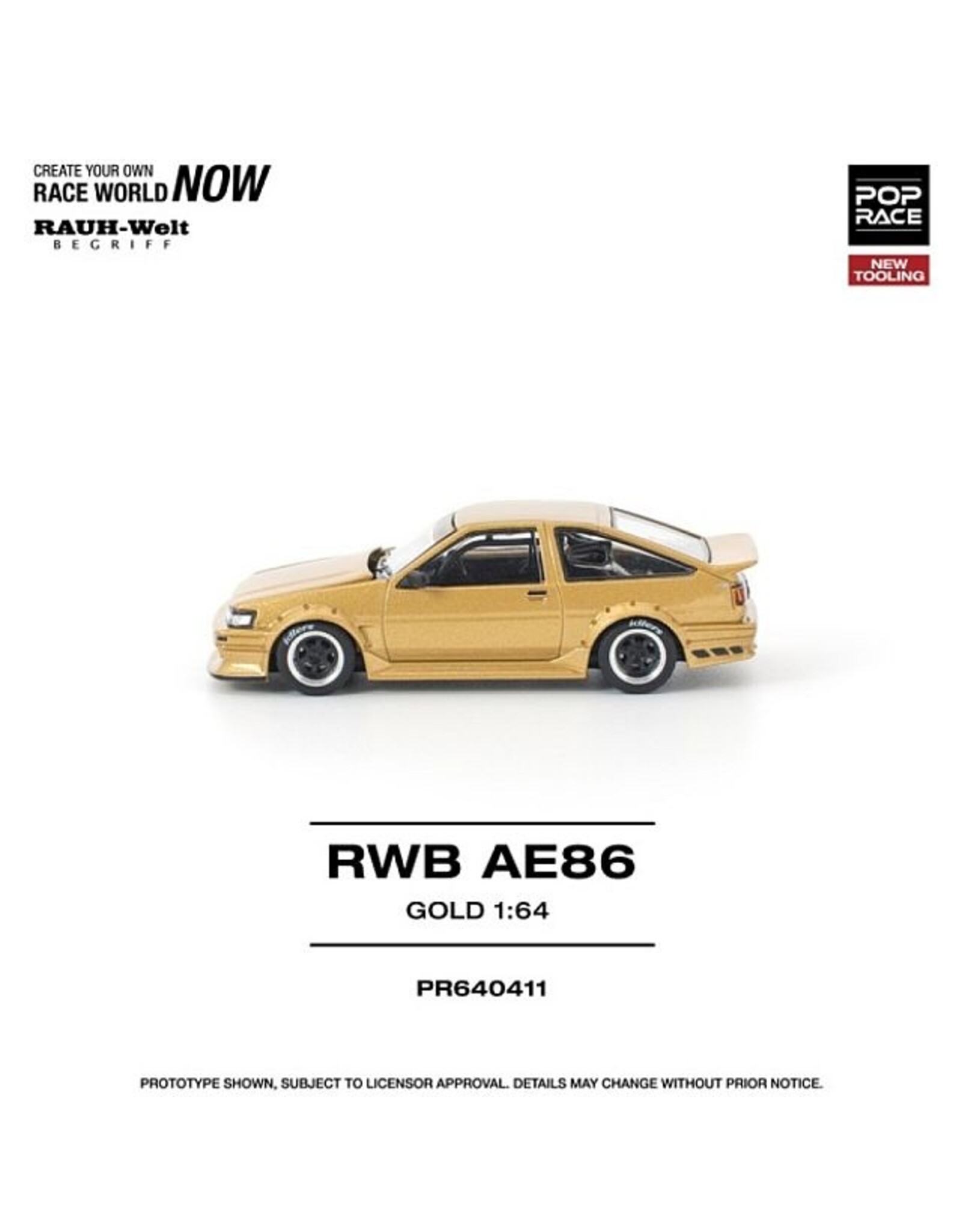 Toyota RWB AE86(gold)