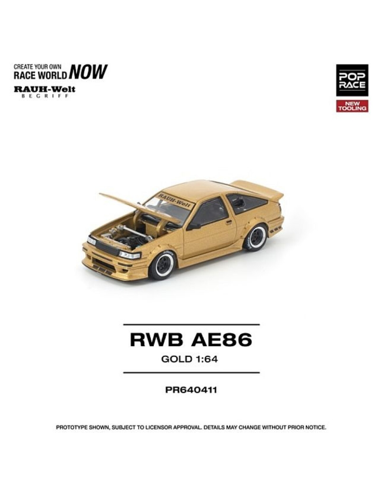 Toyota RWB AE86(gold)