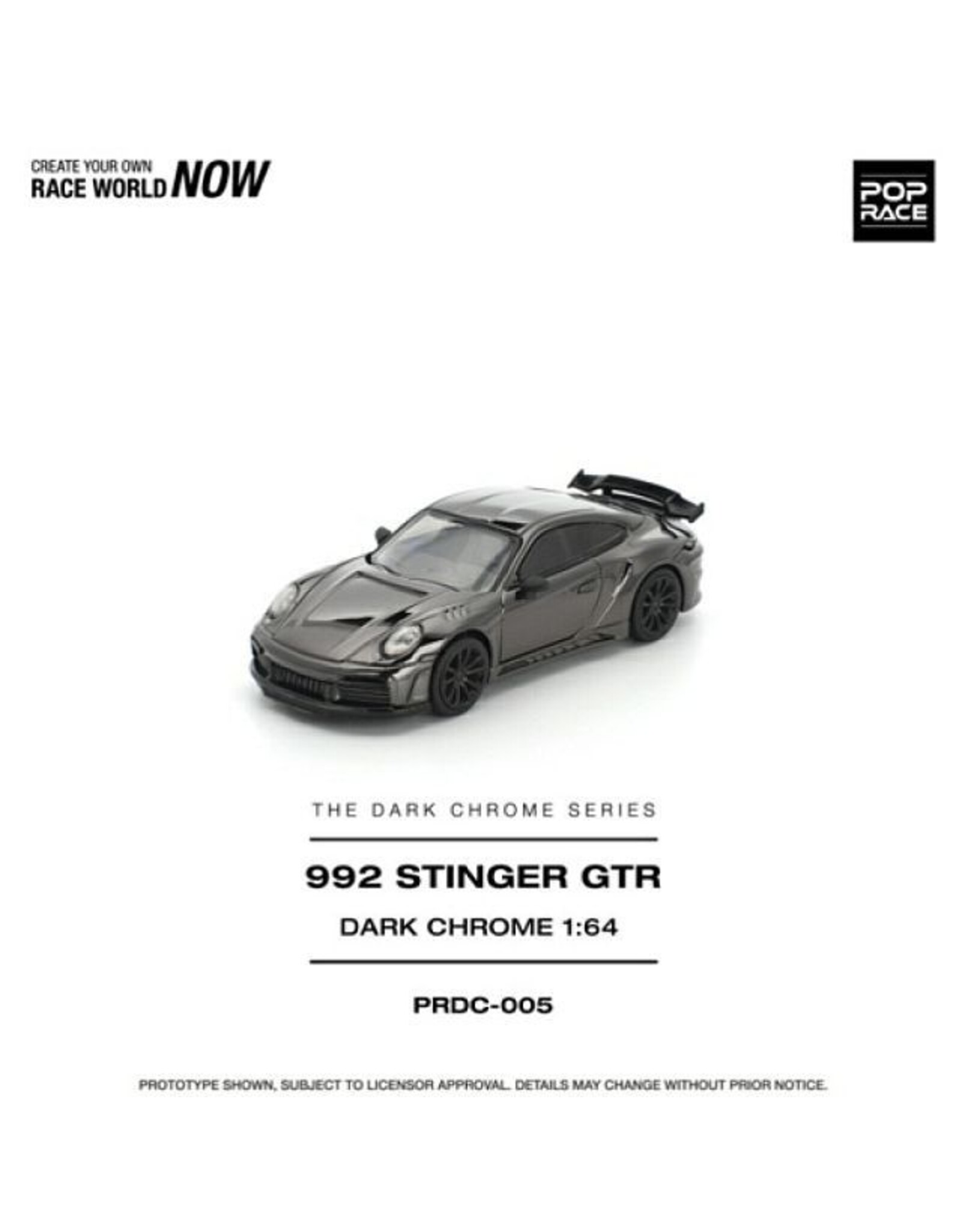 PORSCHE by TOPCAR DESIGN 992 Stinger GTR(dark chrome)