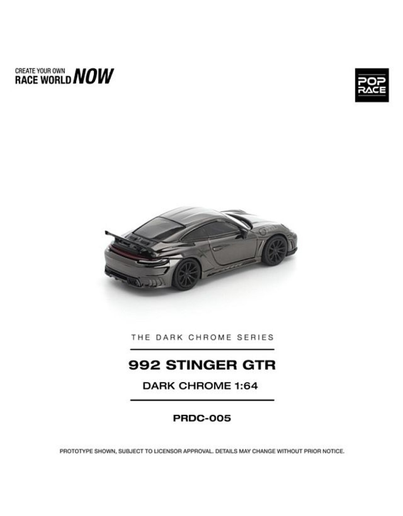 PORSCHE by TOPCAR DESIGN 992 Stinger GTR(dark chrome)