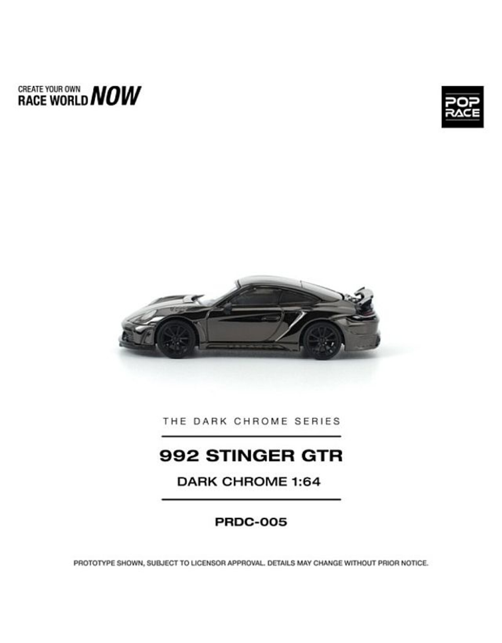 PORSCHE by TOPCAR DESIGN 992 Stinger GTR(dark chrome)