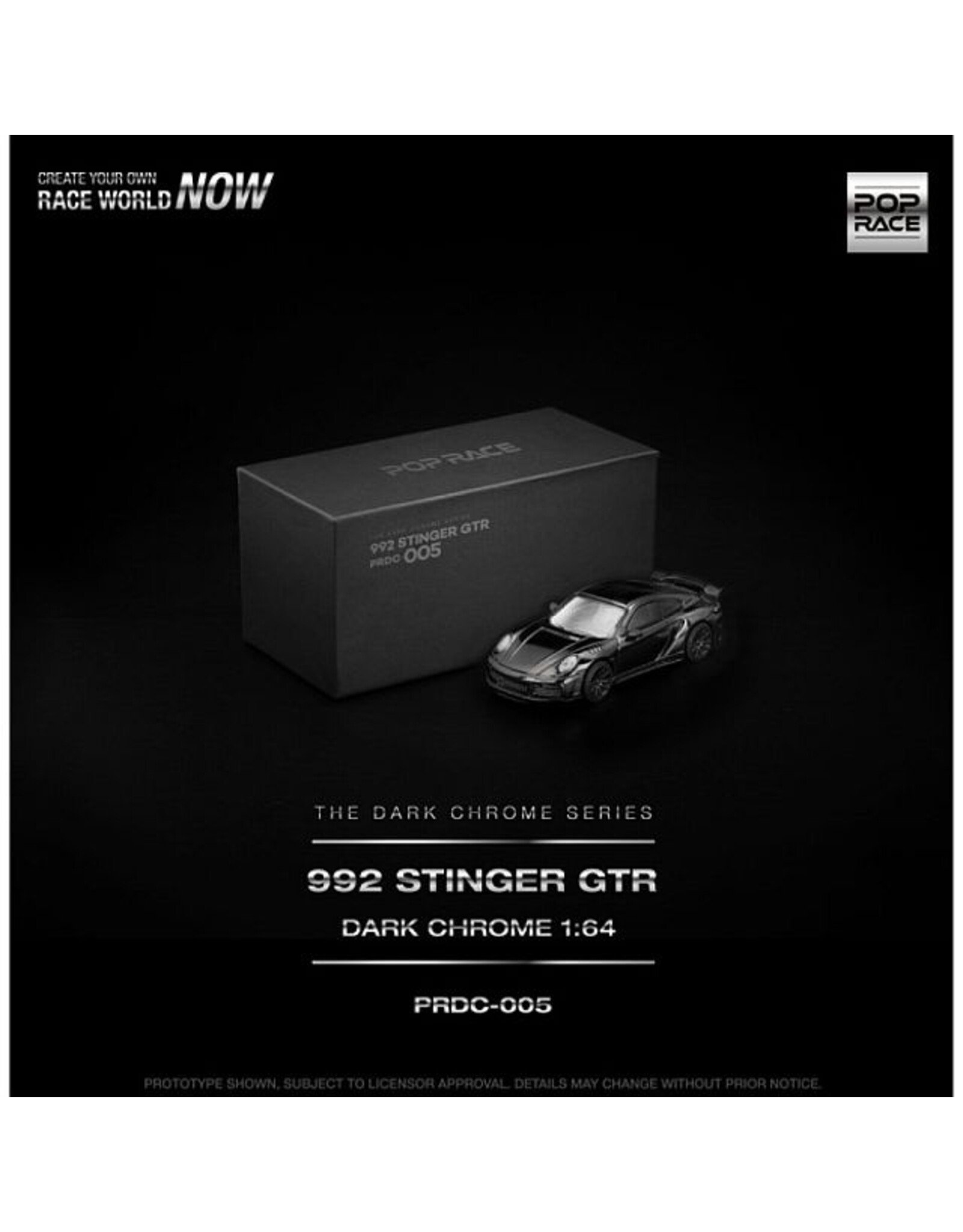 PORSCHE by TOPCAR DESIGN 992 Stinger GTR(dark chrome)