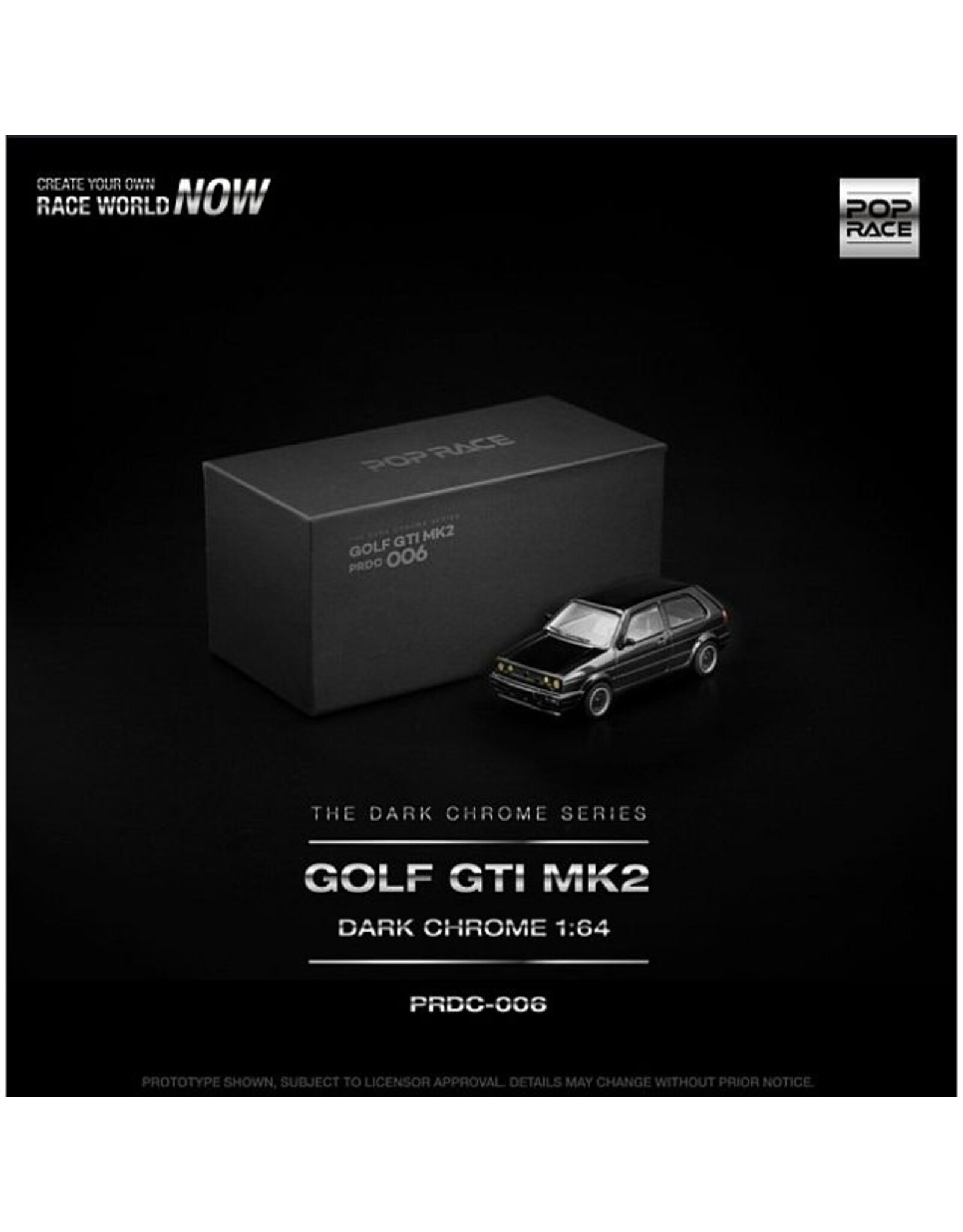 Volkswagen Golf GTi Mk.2(dark chrome)