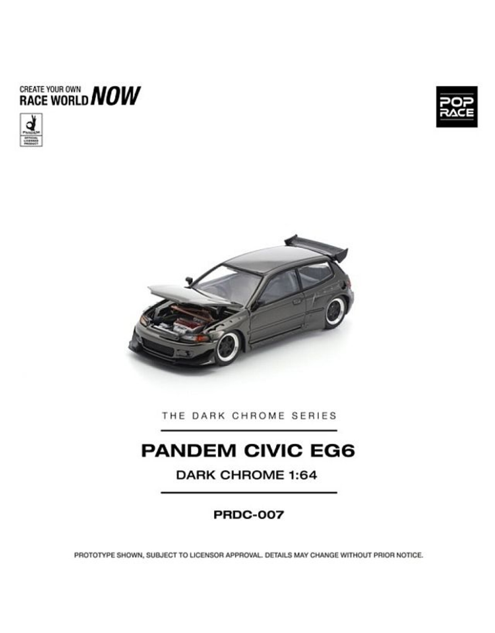 Honda by Pandem Pandem Civic EG6(dark chrome)