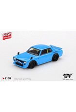 Nissan by Liberty Walk Nissan Hakosuka Baby blue Nissan LB-Works Hakosuka(2015)