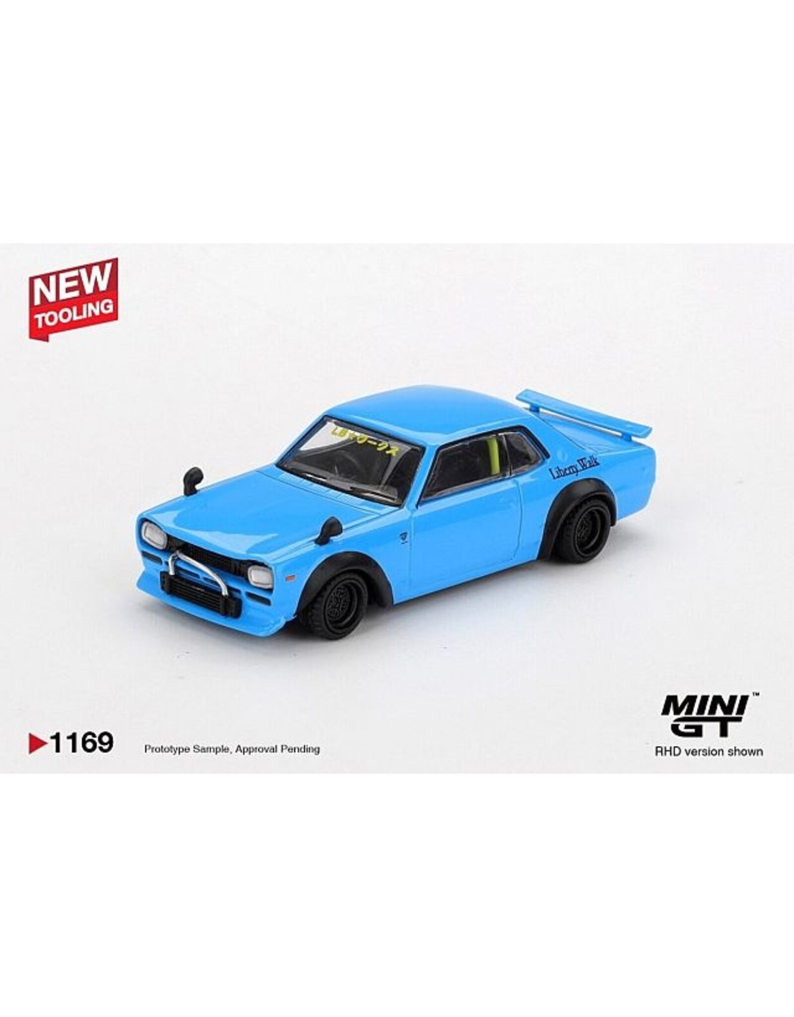Nissan by Liberty Walk Nissan Hakosuka Baby blue Nissan LB-Works Hakosuka(2015)