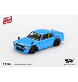 Nissan by Liberty Walk Nissan Hakosuka Baby blue Nissan LB-Works Hakosuka(2015)