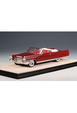 Cadillac(General Motors) Cadillac Eldorado Biarritz(1963)open roof(Matador red metallic