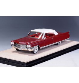 Cadillac(General Motors) Cadillac Eldorado Biarritz(1963)closed roof(Matador red metallic