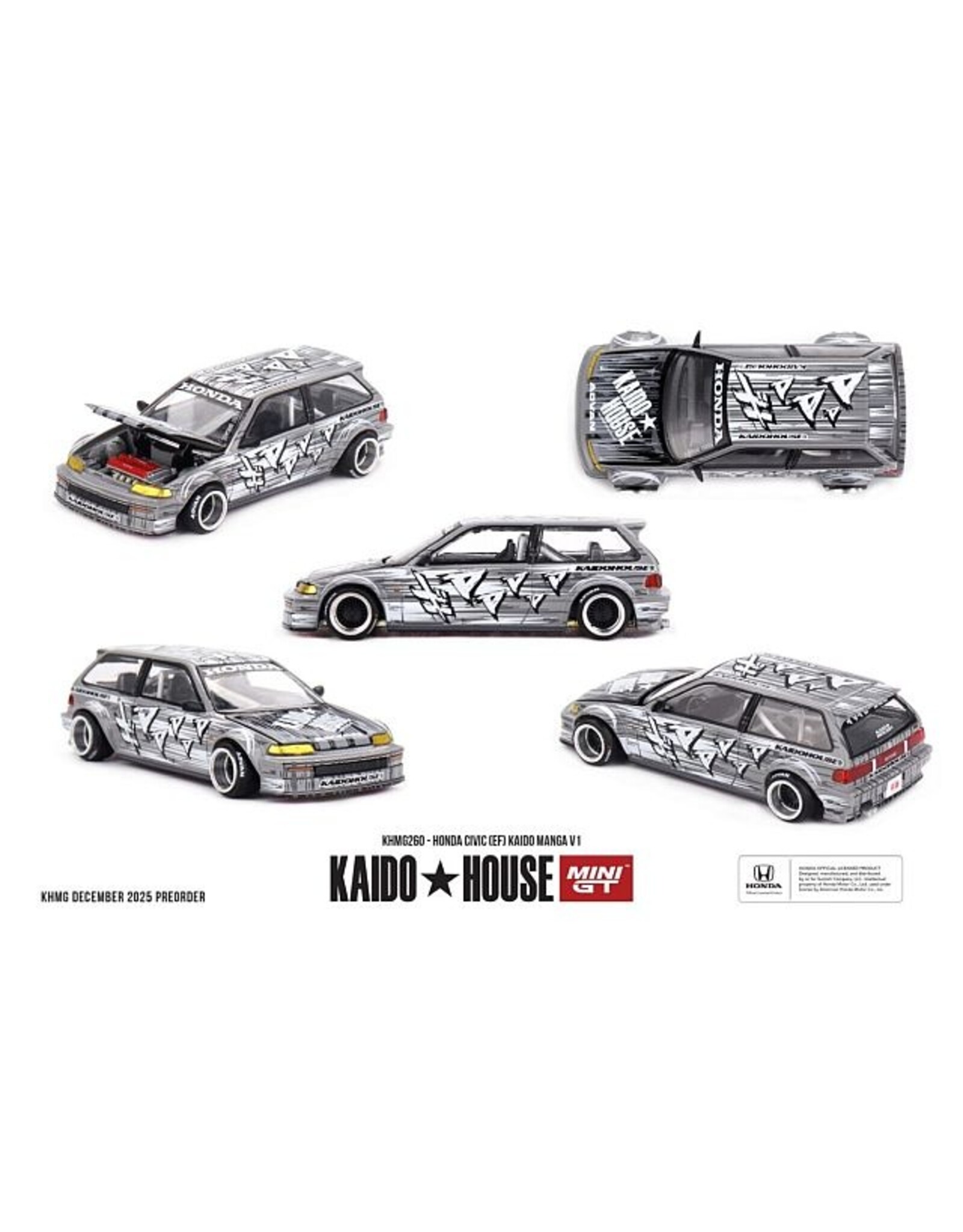 Honda Honda Civic(EF)Kaido Manga V1(1967)