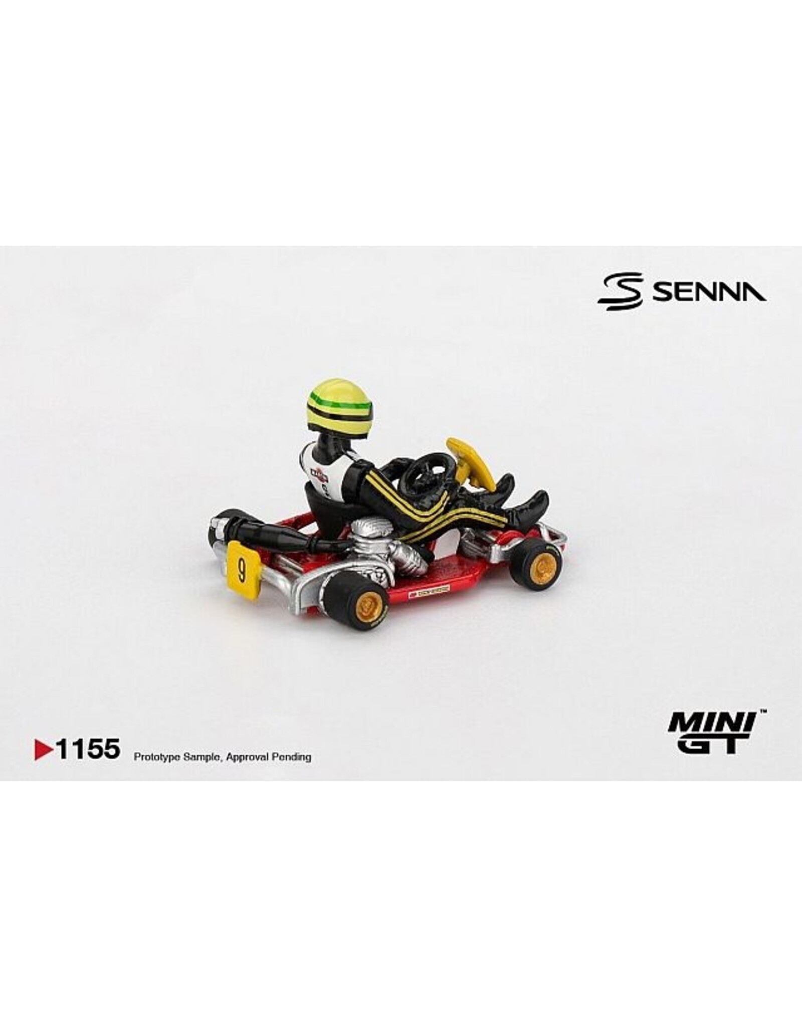 Accessories Senna Kart Formula K #9(Ayrton Senna Da Silva Karting)World Championship 1981