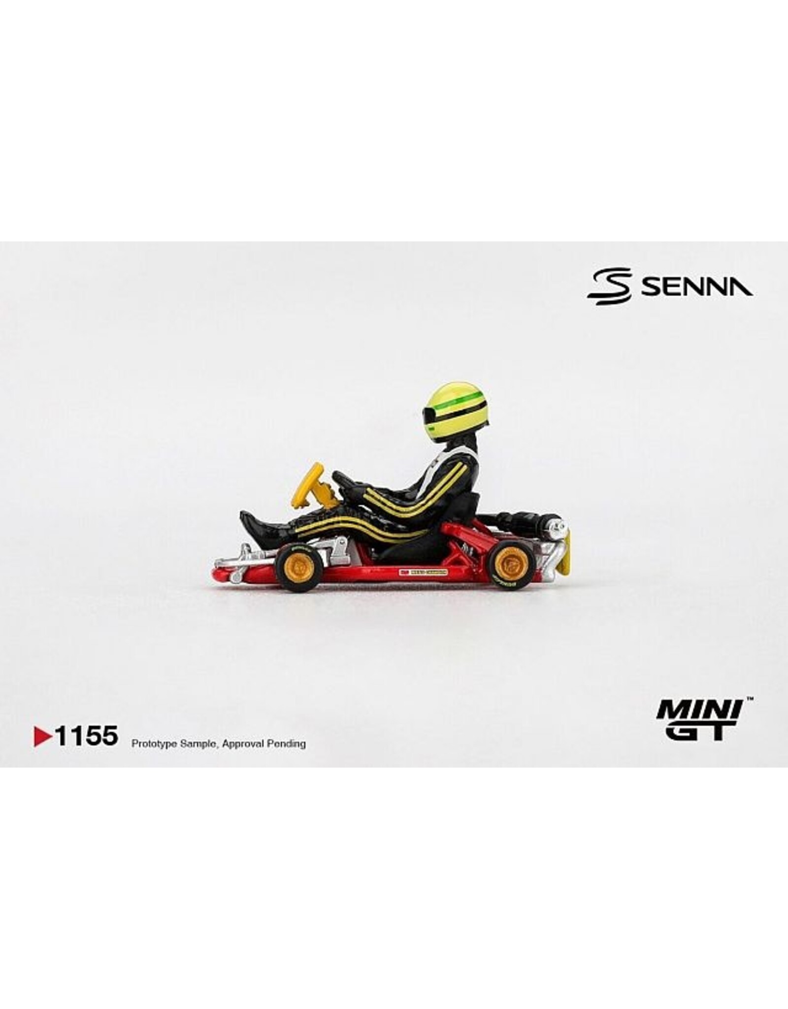 Accessories Senna Kart Formula K #9(Ayrton Senna Da Silva Karting)World Championship 1981
