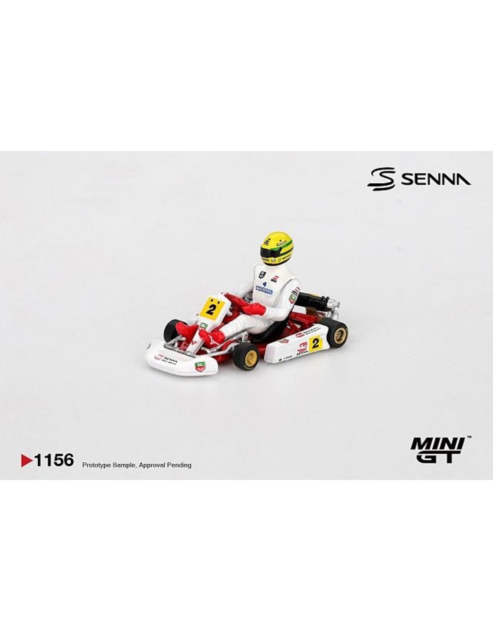 Accessories Senna Kart Formula K #2(Ayrton Senna Da Silva)Masters of Paris-Bercy(1993)
