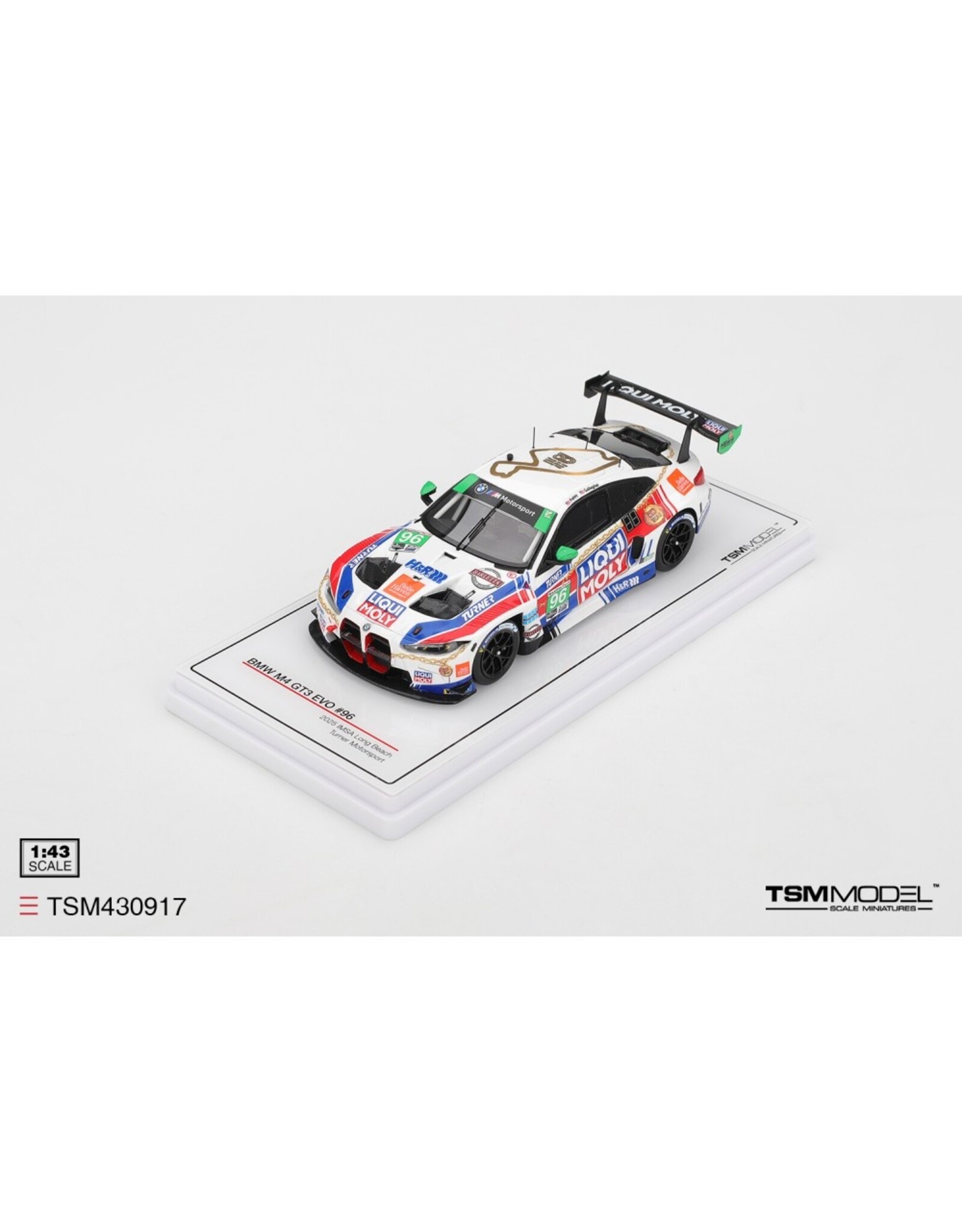 BMW BMW M4 GT3 Evo #96 Turner Motorsport(2026)IMSA Long Beach GP