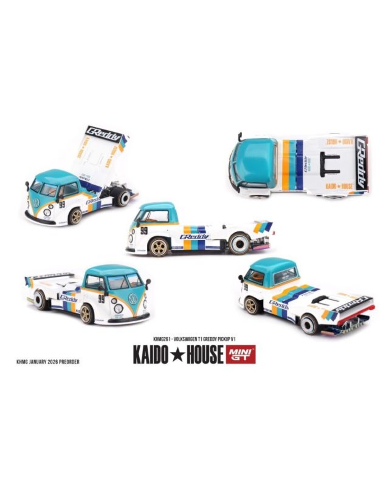 Volkswagen Volkswagen T1 pickup Greddy pickup V1(1972)