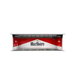Accessories Parking garage "Marlboro" with light