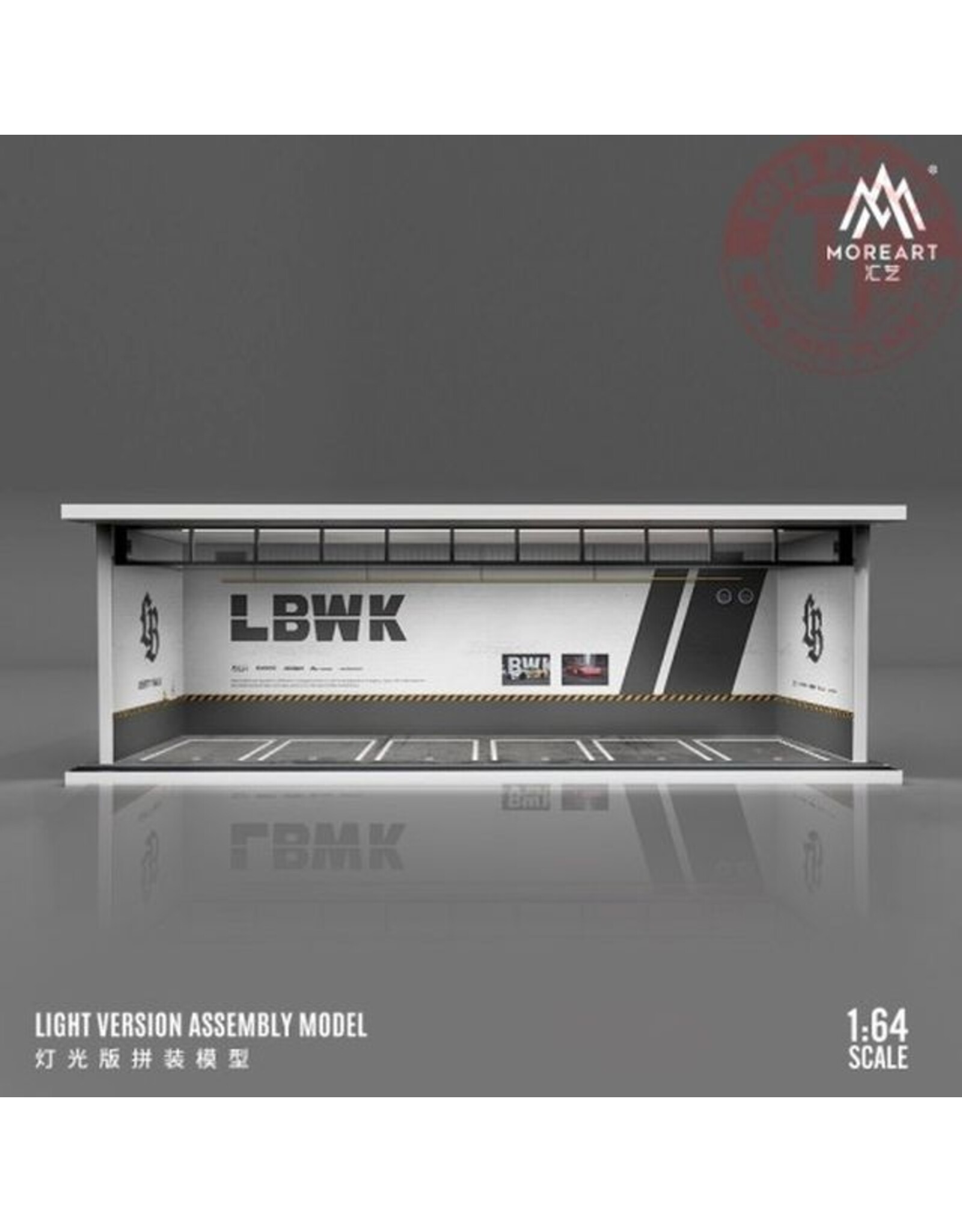 Accessories Parking garage "LBWK" with light