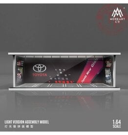 Accessories Parking garage " Toyota " with light