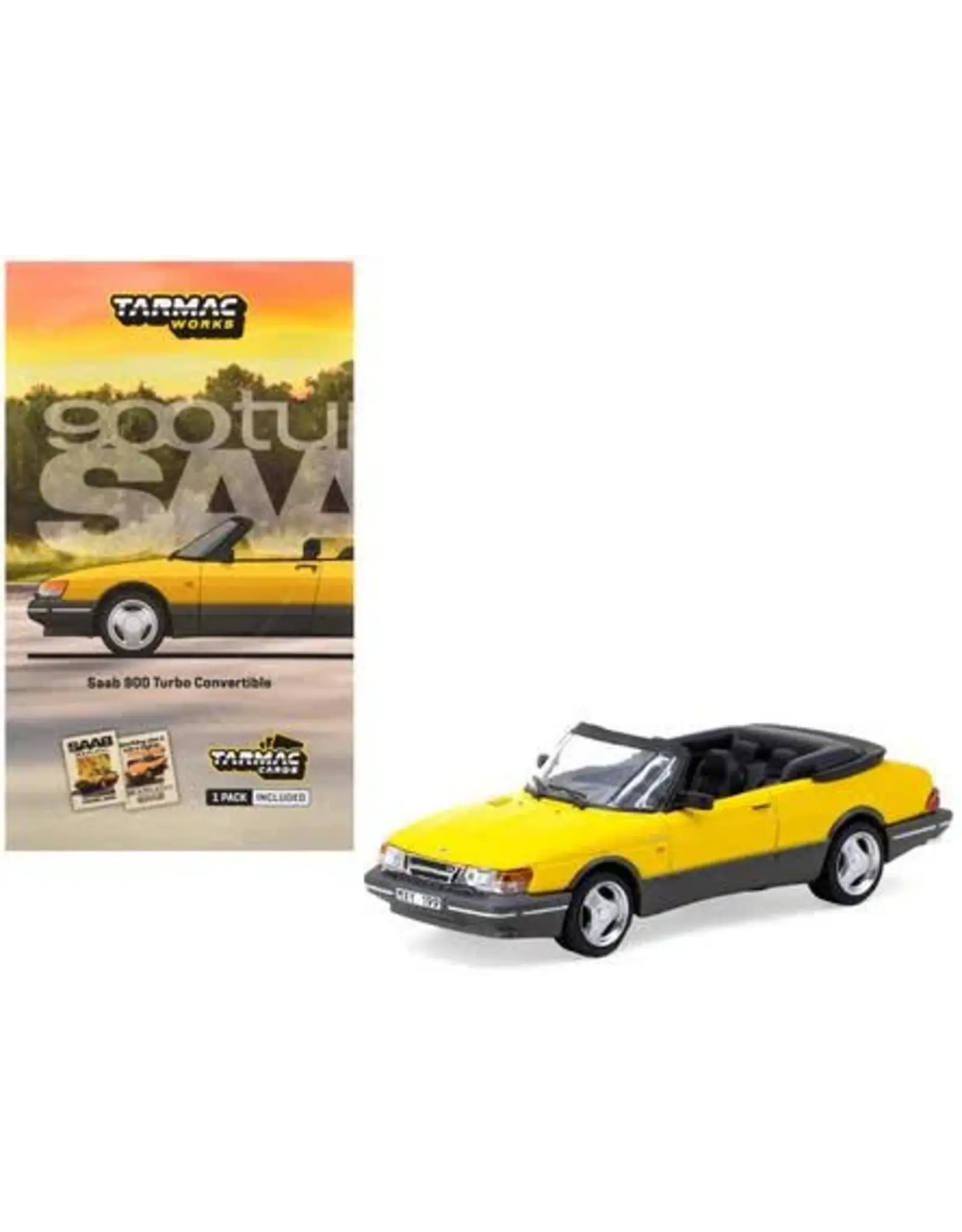 Saab Saab 900 Turbo convertible(yellow)