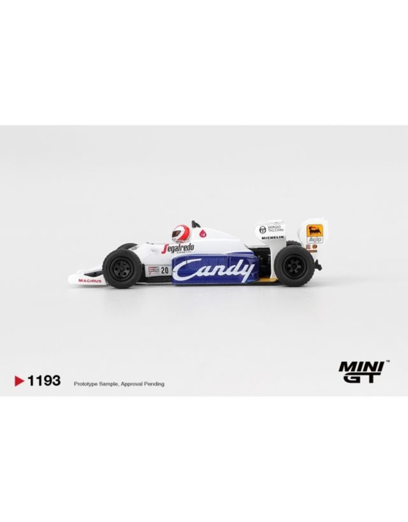 Toleman Toleman TG184 #20 Johnny Ceccoto(Monaco GP 1984)