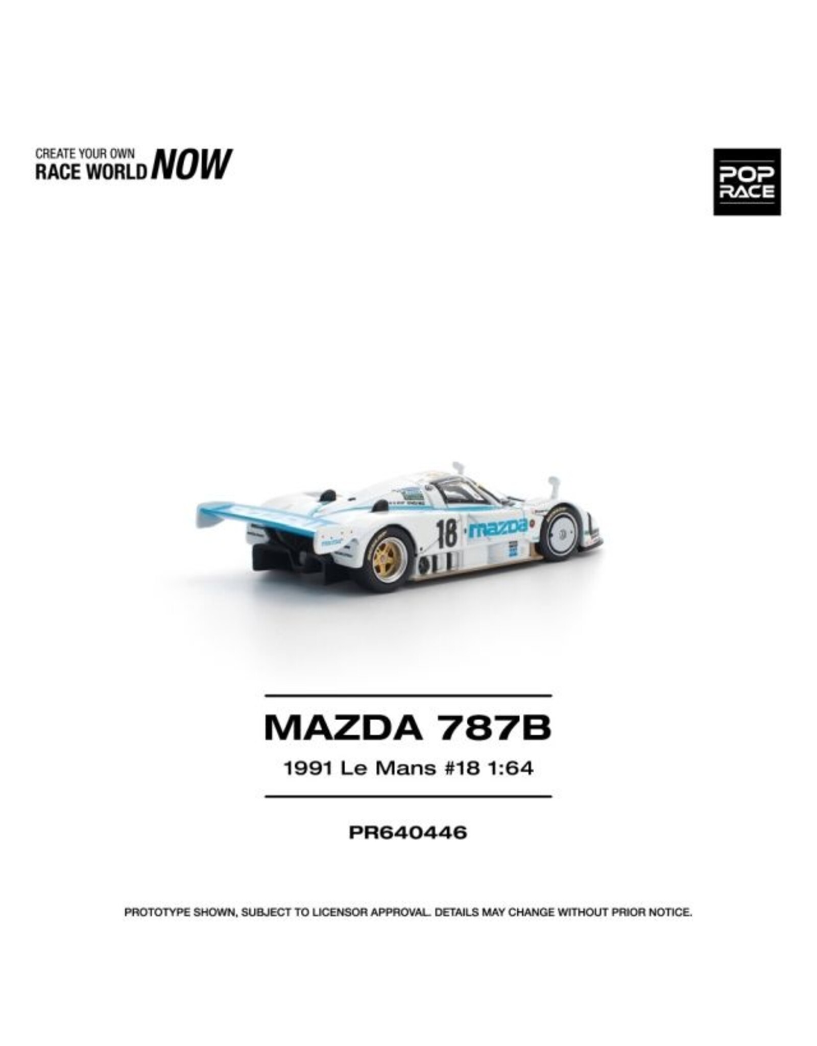 Mazda Motor corporation Mazda 787B #18(24h Le Mans 1991)