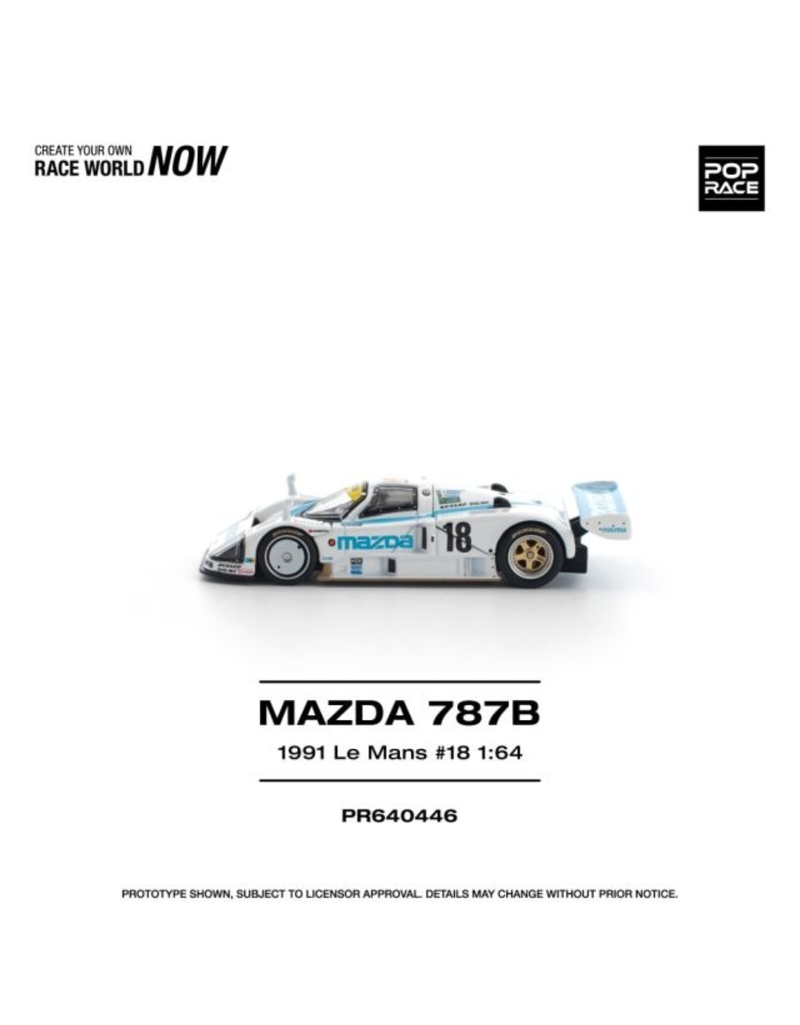 Mazda Motor corporation Mazda 787B #18(24h Le Mans 1991)