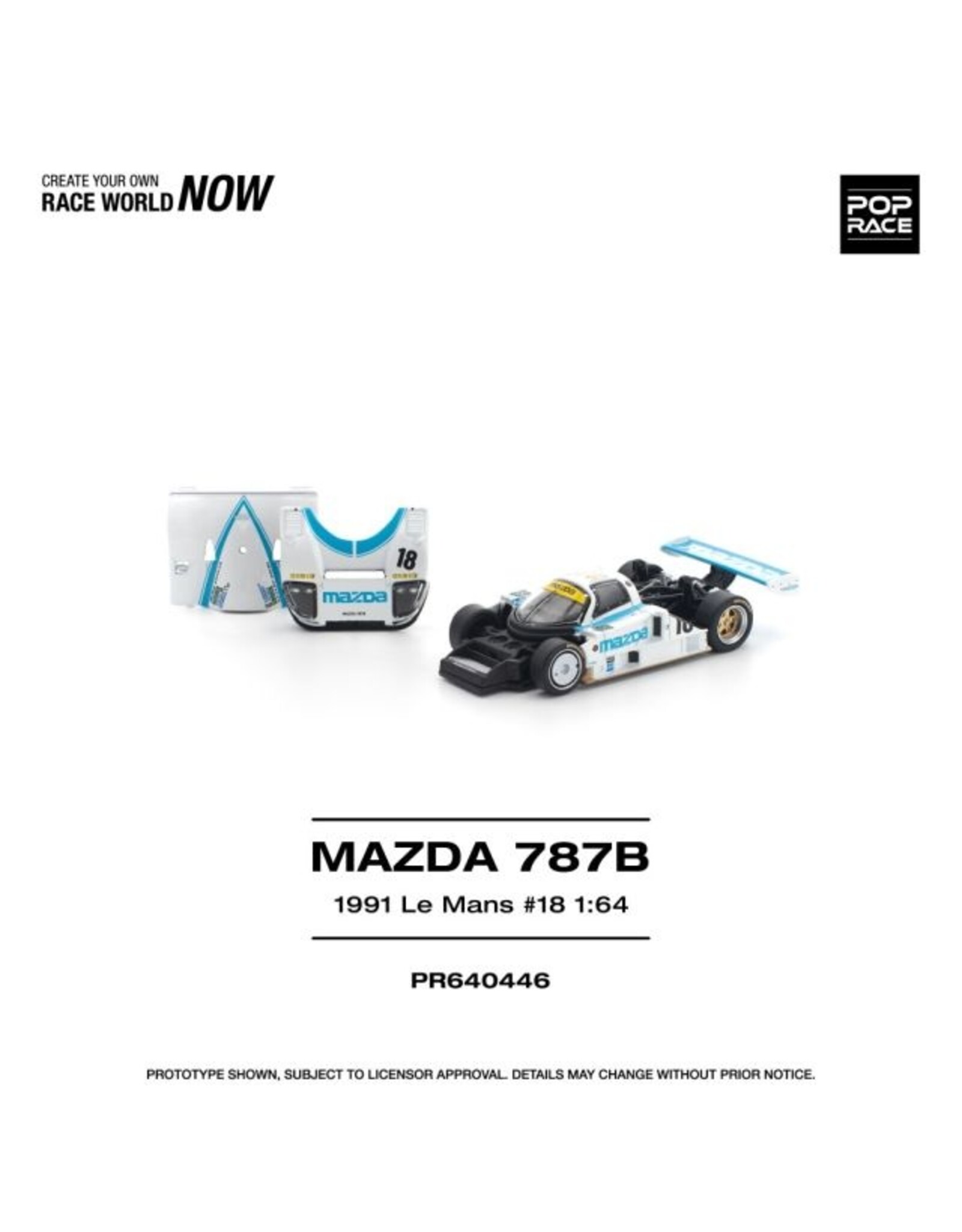 Mazda Motor corporation Mazda 787B #18(24h Le Mans 1991)