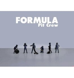 Accessories Formule Pit crew Figures-Team blue(6 figures)