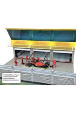 Accessories Grand Prix Paddock Diorama-Team red