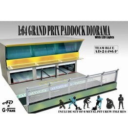 Accessories Grand Prix Paddock Diorama-Team Black